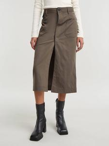 Юбка длиной до колена G-Star, коричневый