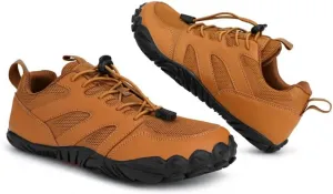 Мужские походные туфли с нескользящей подошвой, быстросохнущие водные туфли для пляжа, плавания, скалолазания, легкие аква-туфли для походов по рекам, велоспорта и занятий на открытом воздухе босиком Qacksv, коричневый