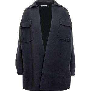 Кардиган с длинным рукавом и прямым подолом MaxMara, marine синий