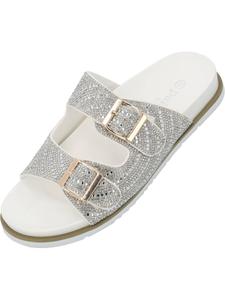 Мюли Palado by Sila Sahin Mules, серебряный