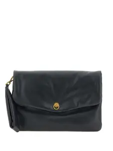 Клатч с откидным клапаном Gianni Chiarini, черный