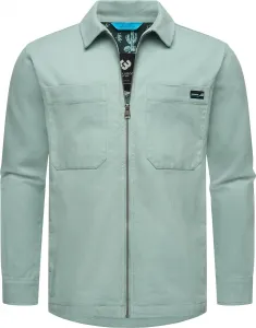 Верхняя куртка Ragwear "Liwty", без капюшона, стильная мужская куртка-рубашка с нагрудным карманом, голубой