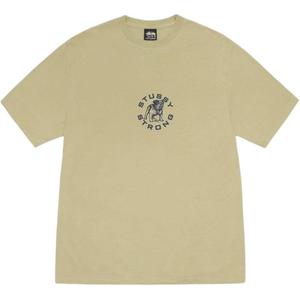 Футболка Stüssy Strong Mac Pigment Dyed Stussy, желтый