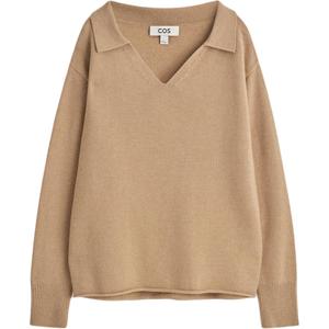 COS Топ женский бежевый