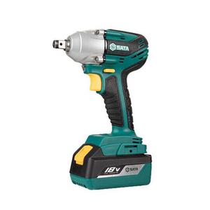 Бесщеточный литиевый ударный гайковерт SATA 18 В (два аккумулятора и один заряд 4,0 Ач) 51073E/комплект