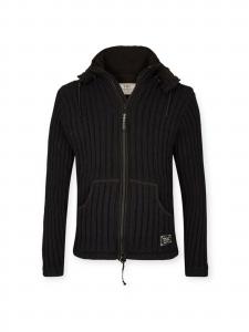 THC Natural Line Кардиган 'THC 721' в черном цвете