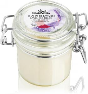 Кокосовое масло с ароматом лавандовых полей. Органическое кокосовое масло с ароматом лаванды. Soaphoria, 125 мл