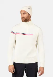 Джемпер одиссея с половинной молнией Rossignol, Nature White