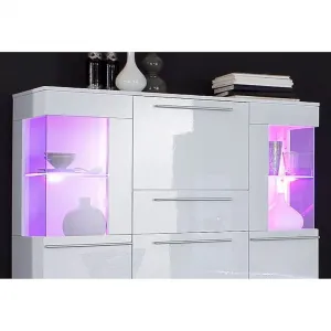 LED Подсветка стеклянных кромок, 8 шт., смена цвета Places Of Style, Bunt