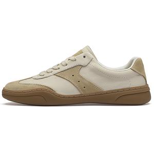 PAIBLOKS Скользостойкие амортизирующие низкие скейтерские кроссовки для мужчин с устойчивостью к истиранию бежевые, цвет Beige
