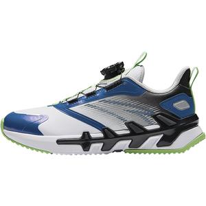 Antakids Легкие амортизирующие низкие детские кроссовки для бега, белые, синие