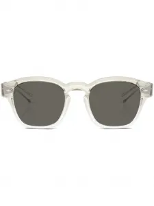 Солнцезащитные очки Maysen в круглой оправе Oliver Peoples, нейтральный