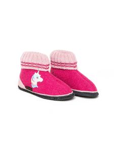 Детские тапочки "Единорог Кауна" розового цвета kitz-pichler