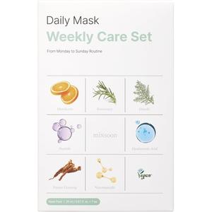 Набор для ежедневного ухода за кожей Daily Mask Weekly Care Set на 7 дней для увлажнения кожи Mixsoon