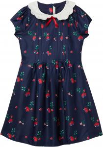 Платье с цветочным принтом в тёмно-синем цвете Janie and Jack, Navy Blue