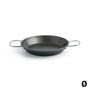 Сковорода для паэльи Quid Senia Black Metal Steel Ø 42 см Quid Professional