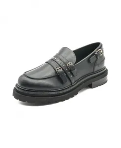 Черные женские туфли осень-зима 2025 Janet & Janet, черный