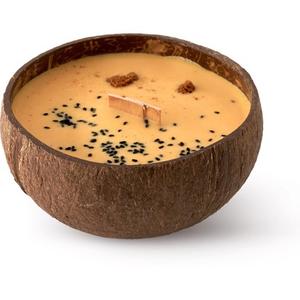 Свеча с ароматом ванили и карамели - 350 мл Tropicandle