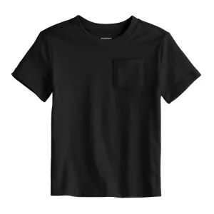 Футболка с карманом для мальчиков Baby & Toddler Jumping Beans, цвет black ore