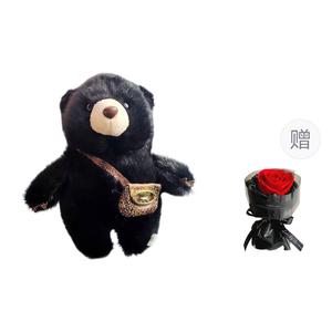 Плюшевый кулон милый толстый медвежонок высота 13cm YUEMIXIONG