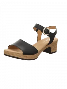 Сандалии на плоской подошве Gabor Comfort Sandaletten Kork Kreta, черный