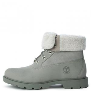 Timberland Женские короткие снежные ботинки Linden Woods Abrasion Resistant Shock Absorbers серый