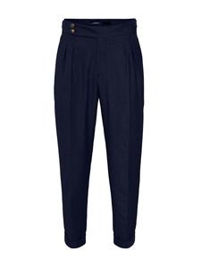 Облегающие брюки в складку спереди Antioch, темно-синий