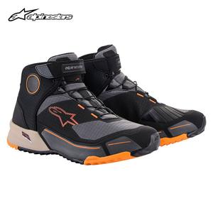 ALPINESTARS PROTECTS Мотоциклетные ботинки Xing CR-X, черные с оранжевым, водонепроницаемые, размер 47