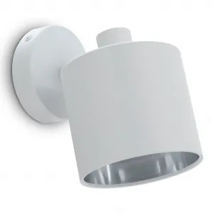 Настенный светильник ANIKA E14, можно использовать также как потолочный светильник Paco Home, Weiß-Silber