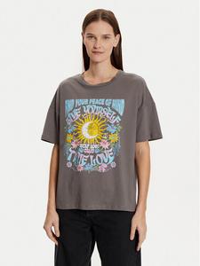 Футболка свободного кроя Noisy May, серый