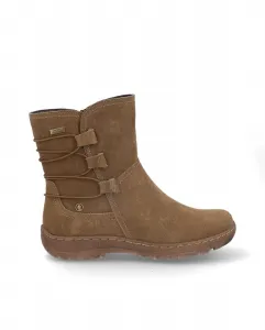 Женские кожаные водонепроницаемые ботильоны с застежкой-молнией, гладкие Coronel Tapiocca, песочный