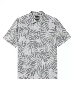 Quiksilver Мужская рубашка с коротким рукавом Shoreline Quiksilver Waterman, серый