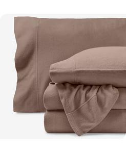 Комплект простыней из флиса Bare Home, бежевый