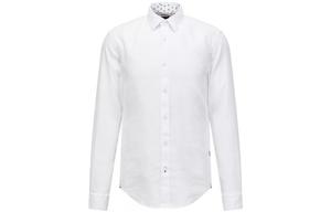 HUGO BOSS Рубашка мужская ярко-белая