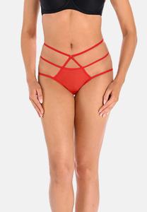 Трусы Teyli Netzs mit Trägern für Frauen Demi, красный