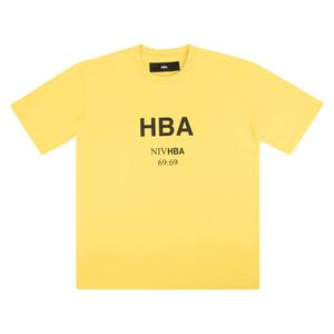 Футболка с короткими рукавами Hood By Air NIV Желтая