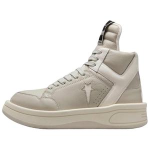 Кроссовки Rick Owens X Drkshdw Turbowpn Mid 'Pelican' Converse, Oyster White