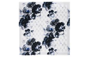 Alexander McQueen Шарф с цветочным принтом, White