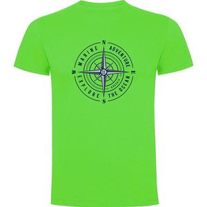 Футболка с коротким рукавом Kruskis Compass Rose, зеленый
