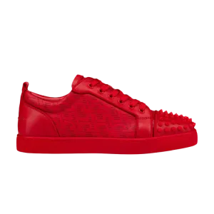 Кроссовки Christian Louboutin Louis Junior Spikes Orlato Flat, красный