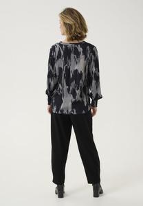 Блуза NOTCH NECK SMOCK Kaffe, черный