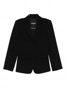 Однобортный пиджак Patrizia Pepe, черный