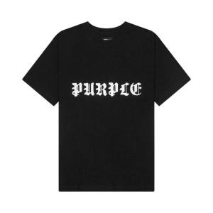 Футболка PURPLE BRAND Textured Jersey Short-Sleeve Tee, Black