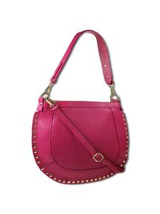 Сумка через плечо Toscanto, кожа, розовая, около 36 см Toscanto