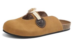 Мюли женские с закрытым носком женские Fond&Beryl, коричневый