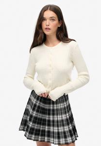 Кардиган Superdry & Co MICRO CABLE, Off White/White