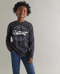 Колледж футболка Sfera, темно-синий