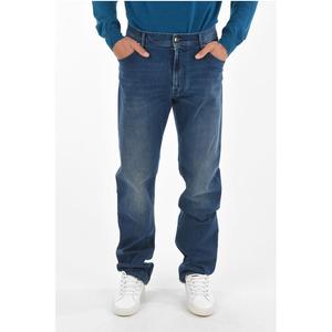 Синие хлопковые джинсы Деним Corneliani, Blue