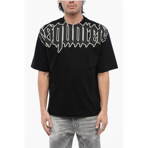 Футболка свободного кроя D2 GOTHIC из хлопка Dsquared2, Black