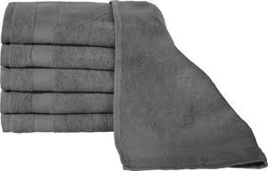 Гостевое полотенце Erwin Müller 6er-Pack 160311, 30x1x50 см, антрацитовый